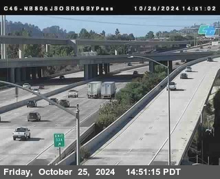 NB 805 at NB 805/5 Merge