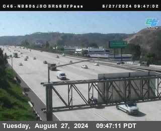 NB 805 at NB 805/5 Merge