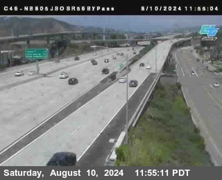 NB 805 at NB 805/5 Merge