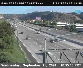 NB 805 at NB 805/5 Merge