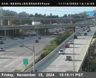 NB 805 at NB 805/5 Merge