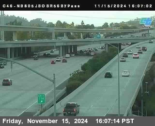 NB 805 at NB 805/5 Merge