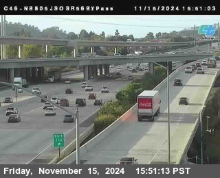 NB 805 at NB 805/5 Merge