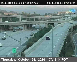 NB 805 at NB 805/5 Merge