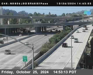 NB 805 at NB 805/5 Merge