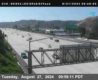 NB 805 at NB 805/5 Merge