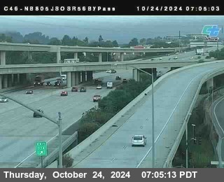 NB 805 at NB 805/5 Merge