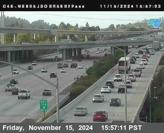 NB 805 at NB 805/5 Merge