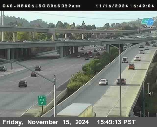 NB 805 at NB 805/5 Merge