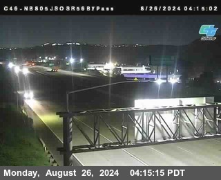 NB 805 at NB 805/5 Merge