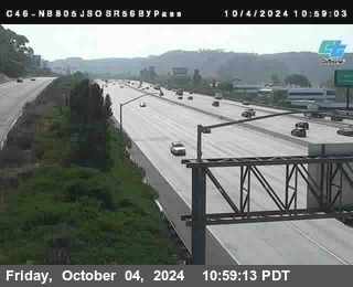 NB 805 at NB 805/5 Merge