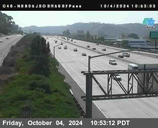 NB 805 at NB 805/5 Merge