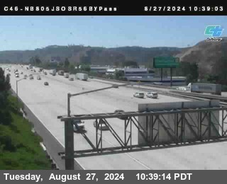 NB 805 at NB 805/5 Merge