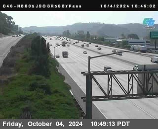 NB 805 at NB 805/5 Merge