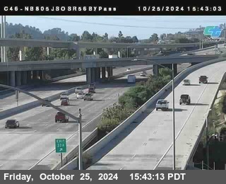 NB 805 at NB 805/5 Merge