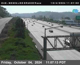 NB 805 at NB 805/5 Merge