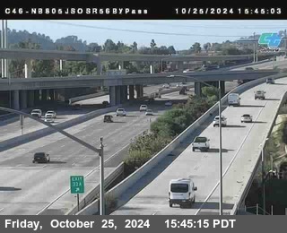 NB 805 at NB 805/5 Merge