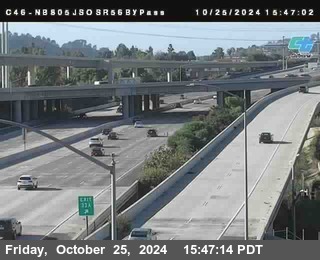 NB 805 at NB 805/5 Merge