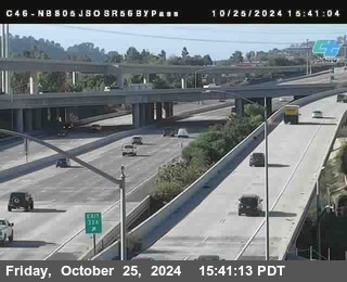 NB 805 at NB 805/5 Merge