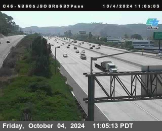 NB 805 at NB 805/5 Merge