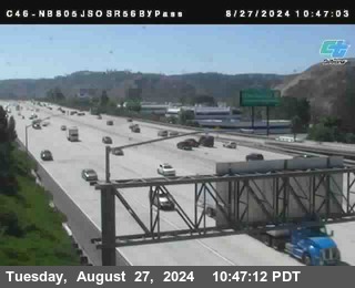 NB 805 at NB 805/5 Merge