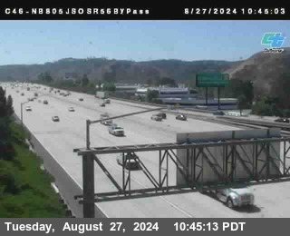 NB 805 at NB 805/5 Merge