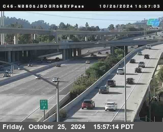 NB 805 at NB 805/5 Merge