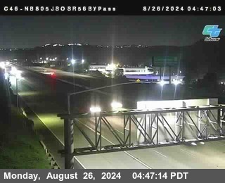 NB 805 at NB 805/5 Merge