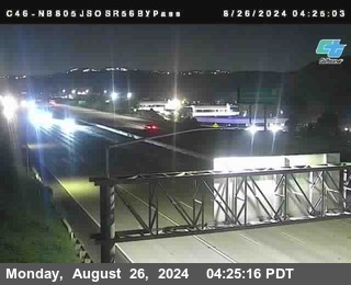 NB 805 at NB 805/5 Merge