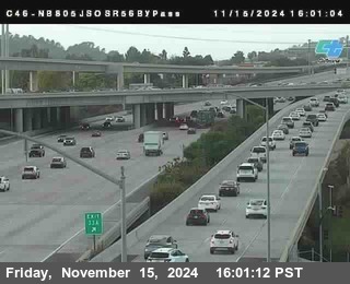 NB 805 at NB 805/5 Merge