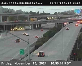 NB 805 at NB 805/5 Merge