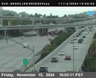 NB 805 at NB 805/5 Merge