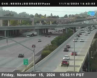 NB 805 at NB 805/5 Merge