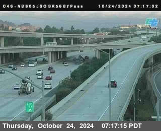 NB 805 at NB 805/5 Merge