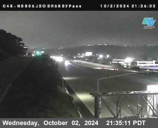 NB 805 at NB 805/5 Merge