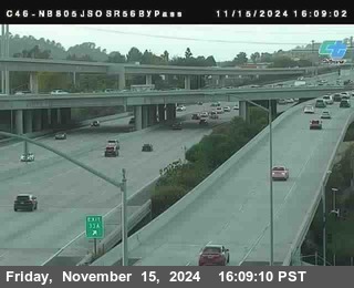 NB 805 at NB 805/5 Merge