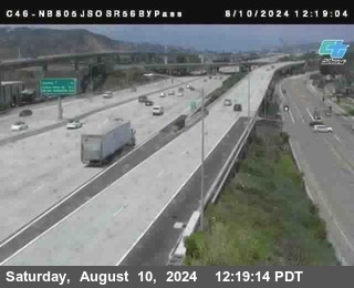 NB 805 at NB 805/5 Merge