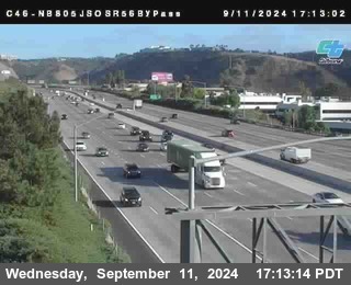 NB 805 at NB 805/5 Merge