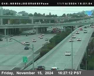 NB 805 at NB 805/5 Merge