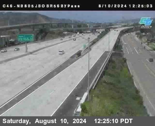 NB 805 at NB 805/5 Merge