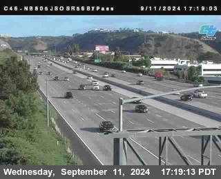 NB 805 at NB 805/5 Merge