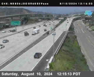 NB 805 at NB 805/5 Merge