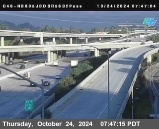 NB 805 at NB 805/5 Merge