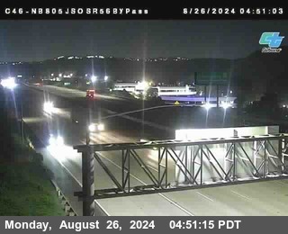 NB 805 at NB 805/5 Merge