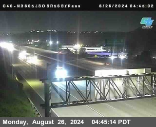 NB 805 at NB 805/5 Merge