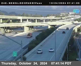 NB 805 at NB 805/5 Merge