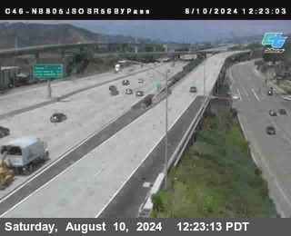 NB 805 at NB 805/5 Merge