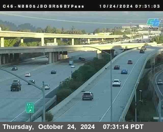 NB 805 at NB 805/5 Merge