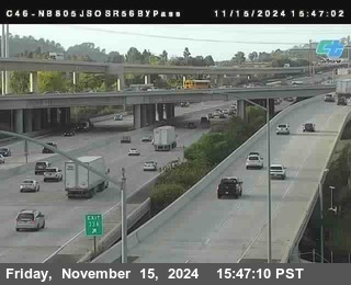 NB 805 at NB 805/5 Merge