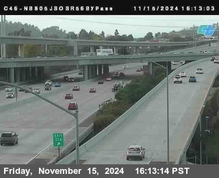 NB 805 at NB 805/5 Merge